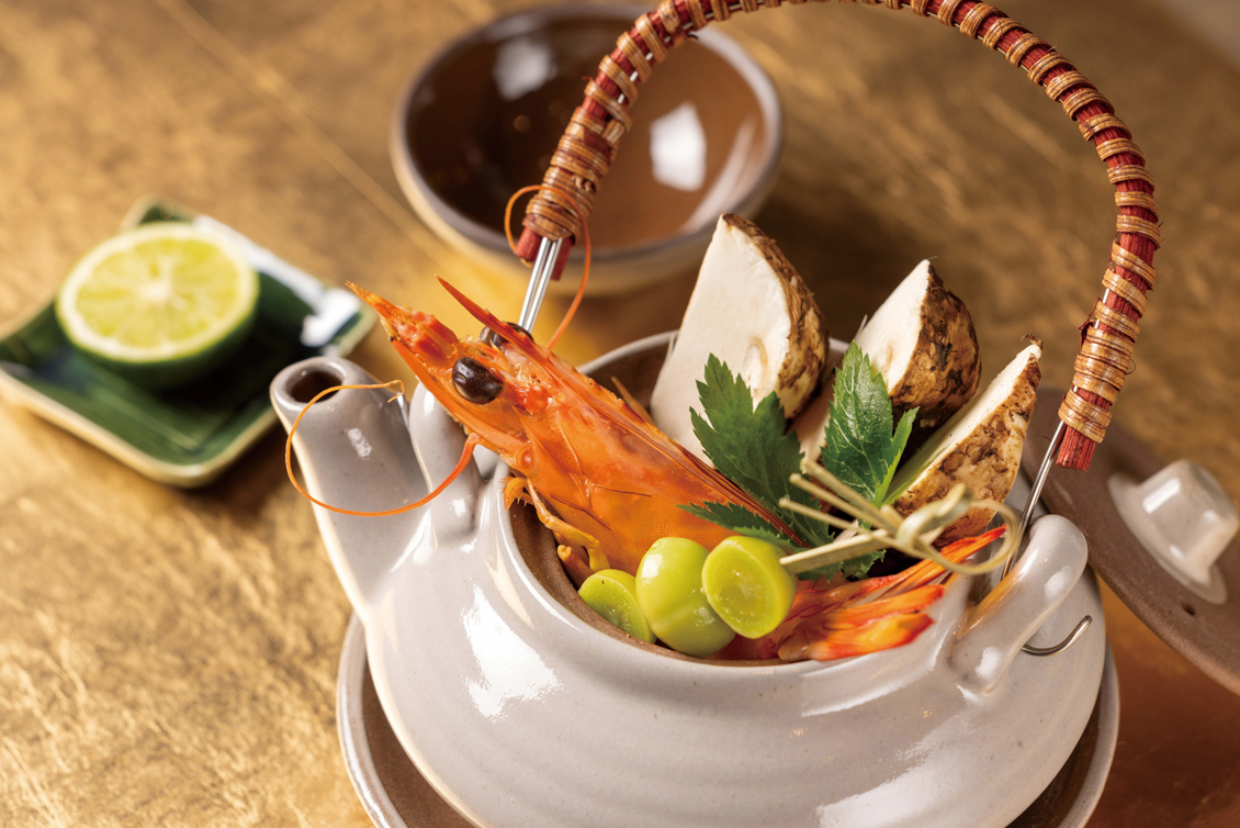 鉄板 天祐「秋の松茸コース」